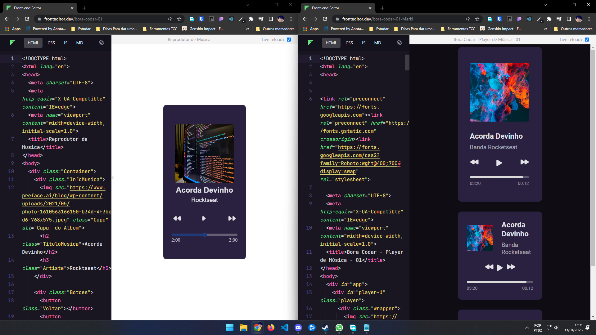 Imagem do #boraCodar